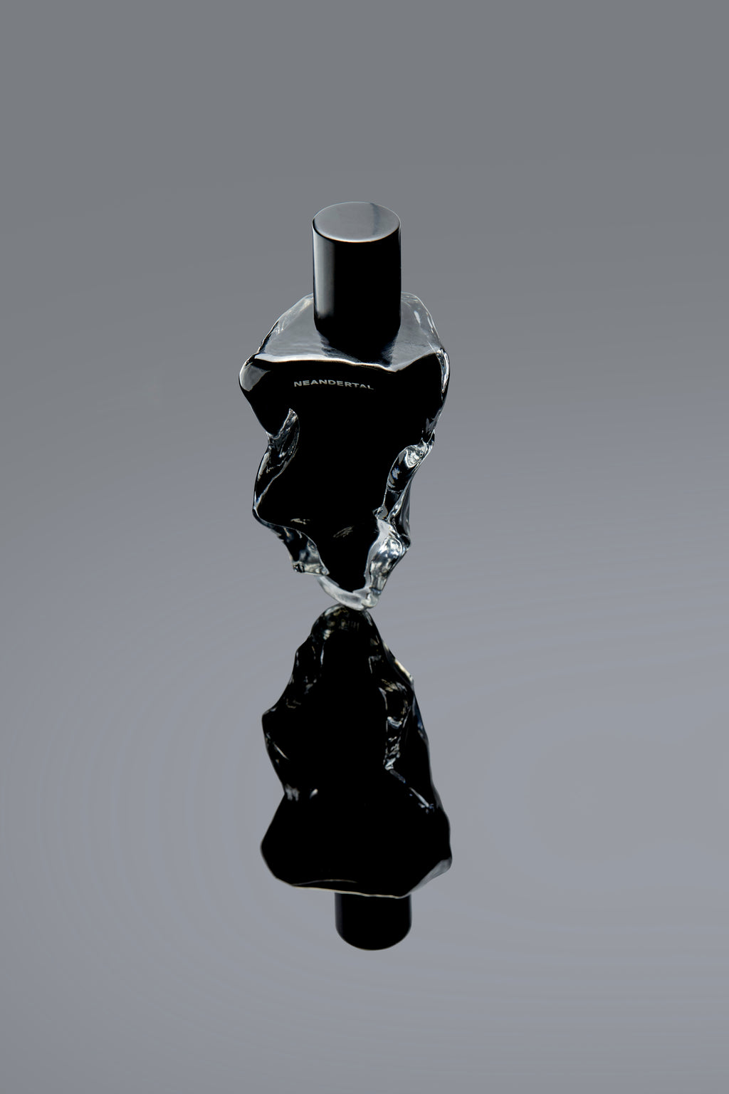 Neandertal Was and Is bottles, black and silver