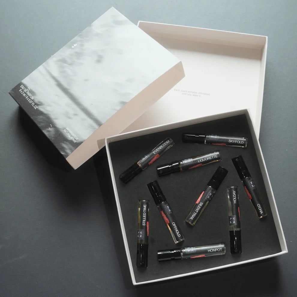 NOMR Collected Fragments Discovery Set 12 x 2ml perfume samples