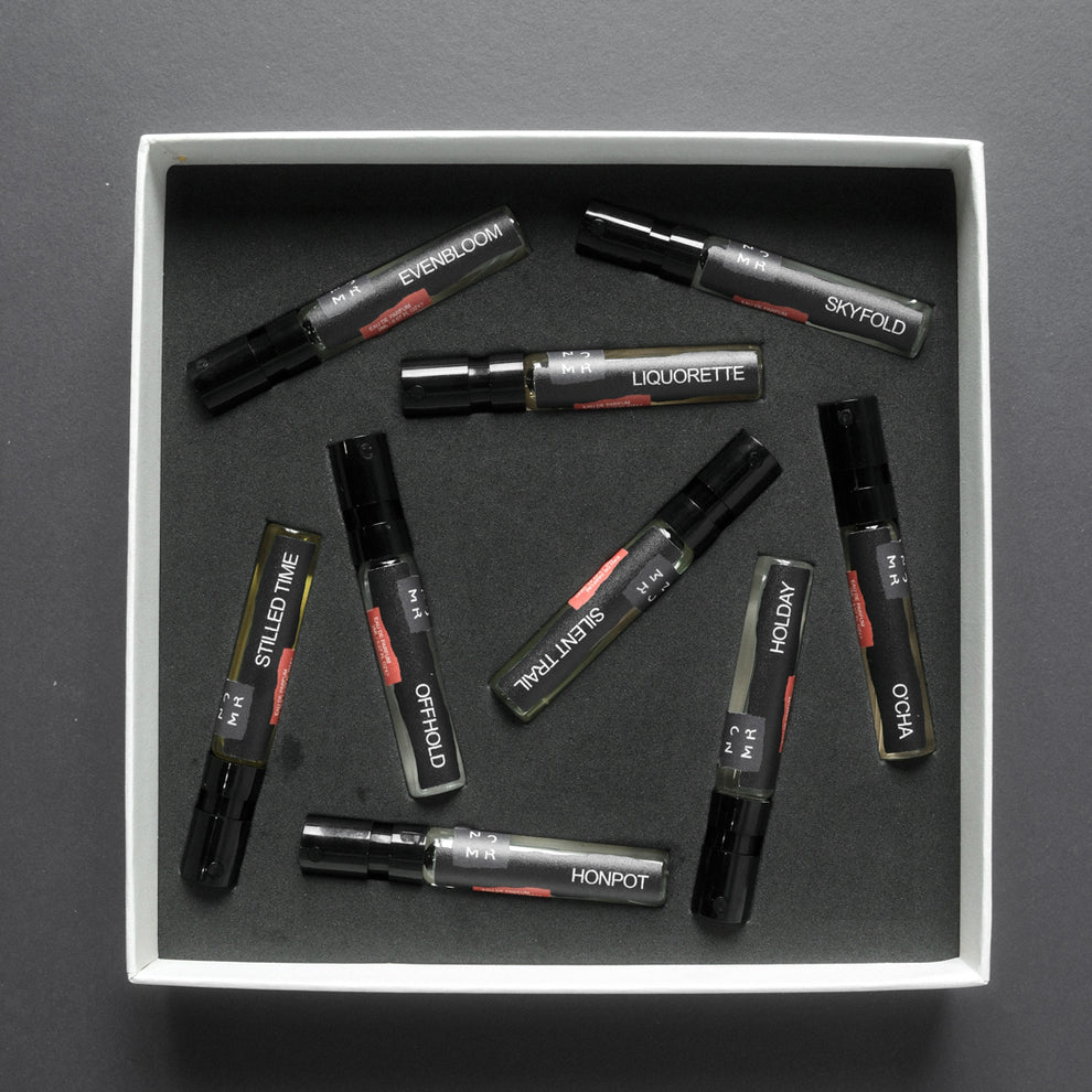 NOMR Collected Fragments Discovery Set 12 x 2ml perfume samples