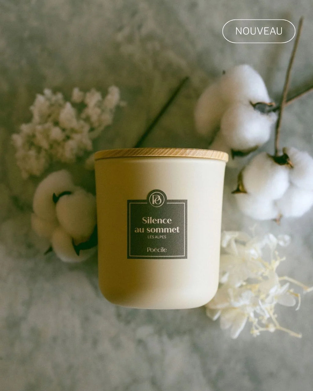 Silence au sommet – Poécile Perfumes scented candle 190g